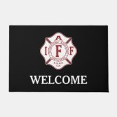 IAFF Maltese doormat Deurmat (Voorkant)
