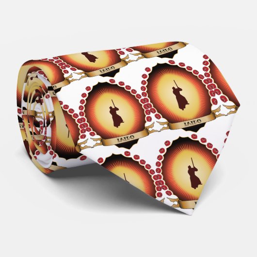 Iaido Mandorla Stropdas (Opgerold)