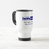IAIDQ Member Travel Mug Reisbeker (Voorkant links)