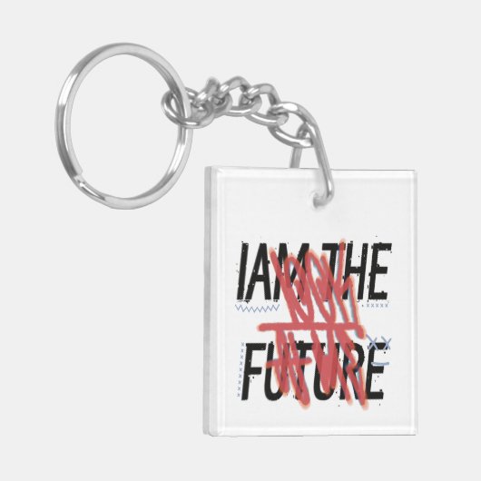 Iam the future sleutelhanger (Voorkant Links)