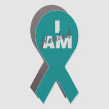 IAM Verwarmde Auto Magnet - Blauwgroen Lint