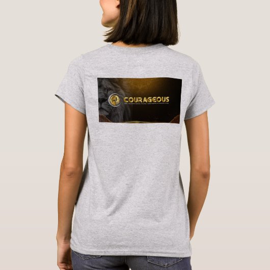 IAM WORLDWIDE COURAGEOUS T-SHIRT (Achterkant)