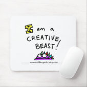 iamabeast muismat (Met muis)