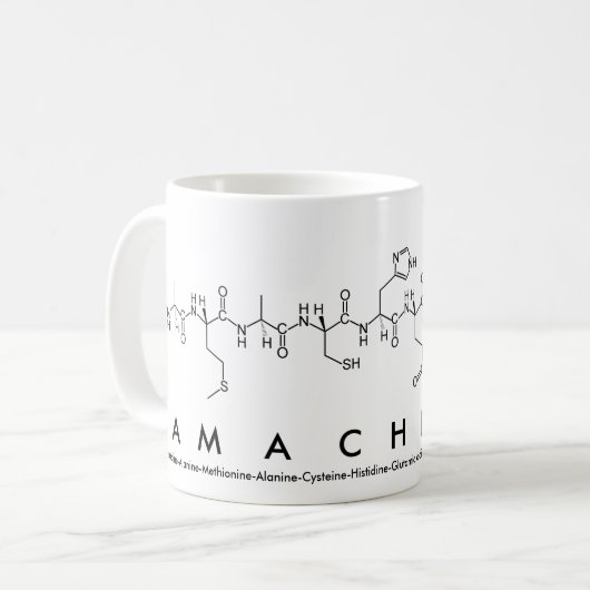 IAmAChemist peptide name mok (Voorkant links)