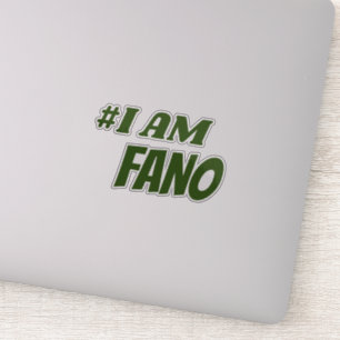 #IAmFano Fano Amhara Sticker