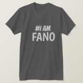 #IamFano T-shirt Fano Amhara (Design voorkant)