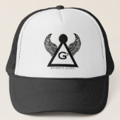 IAMG3 Logo Trucker Hoed Pet (Voorkant)