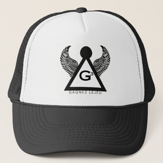 IAMG3 Logo Trucker Hoed Pet (Voorkant)