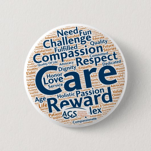 #IAmGeriatrics Button (Voorkant)