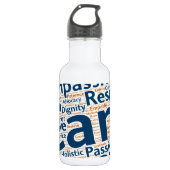 #IAmGeriatrics Stainless Steel Water Bottle Waterfles (Voorkant)