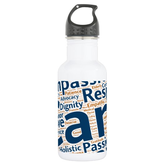 #IAmGeriatrics Stainless Steel Water Bottle Waterfles (Voorkant)