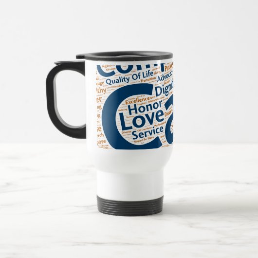 #IAmGeriatrics Travel Mug Reisbeker (Links)