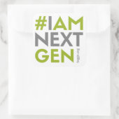 #IAMNEXTGEN 3 "x3" Vierkante Sticker (Tas)