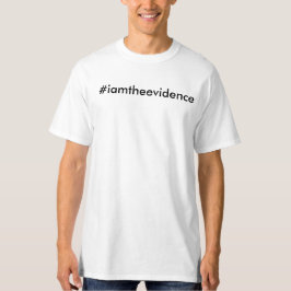 #iamtheevidence mannelijk t-shirt