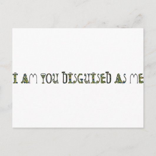 iamyou briefkaart (Voorkant)