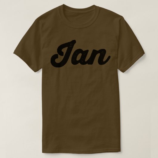 Ian 1 t-shirt (Design voorkant)