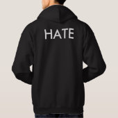 Ian Curtis - "HATE" Hoodie (Achterkant)