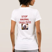 IAN F., ik ben geen eten!!!! T-shirt (Achterkant)