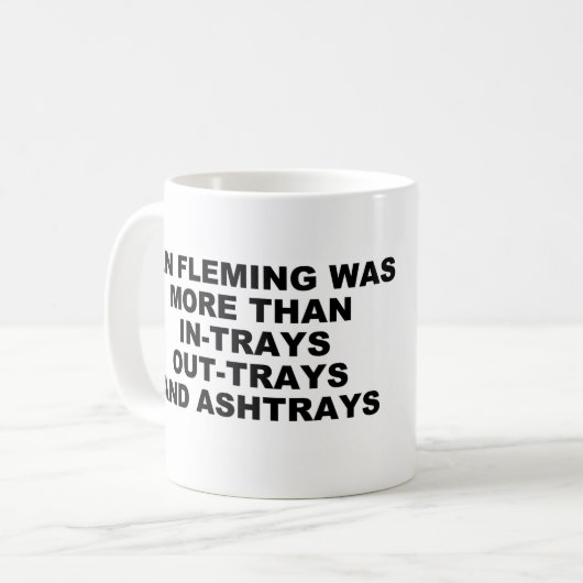 Ian Fleming Mug Koffiemok (Voorkant links)