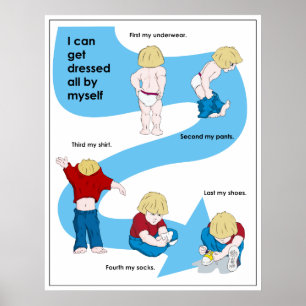 Ian - Ik kan gekleed Poster krijgen