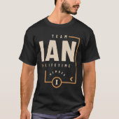Ian Personalized Name - Funny Ian T-shirt (Voorkant)
