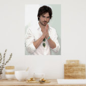 Ian Somerhalder Damon Salvatore Poster (Keuken)