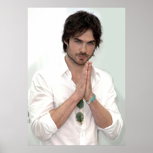 Ian Somerhalder Damon Salvatore Poster (Voorkant)