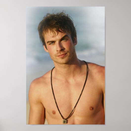 Ian Somerhalder Damon Salvatore Poster (Voorkant)