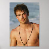 Ian Somerhalder Shirtless Poster (Voorkant)