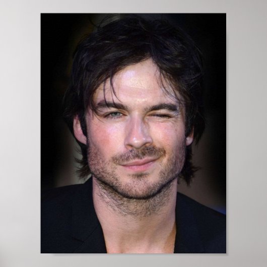 Ian Somerhalder Wink Poster (Voorkant)