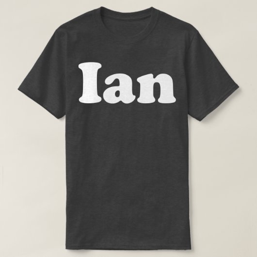 Ian T-shirt (Design voorkant)