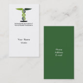 IANHP LOGO VISITEKAARTJE (Voorkant / Achterkant)