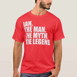 IanIan Naam Ian voornaam T-shirt