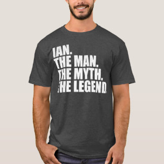 IanIan Naam Ian voornaam T-shirt