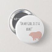 Ian's Beer Pin Ronde Button 5,7 Cm (Voorkant /achterkant)