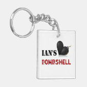 Ian's Bombshell Sleutelhanger (Voorkant Links)