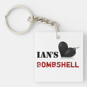 Ian's Bombshell Sleutelhanger