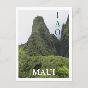 IAO-NAALD (MAU) IS GEHULD IN WOLKEN BRIEFKAART