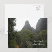 Iao Naald - Maui Hawaii Briefkaart (Voorkant / Achterkant)