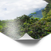 iao - naaldstaatmonument in maui hawaii foto afdruk (Hoek)