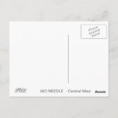 IAO NEEDLE BRIEFKAART (Achterkant)