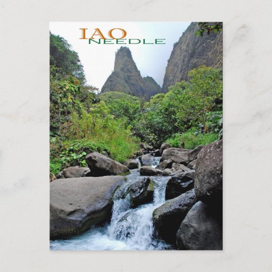 IAO NEEDLE BRIEFKAART (Voorkant)
