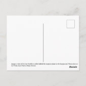 Iao Needle in Iao Valley State Park, Maui, Hawaii Briefkaart (Achterkant)