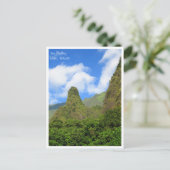 Iao Valley, Maui Hawaii Briefkaart (Staand voorkant)