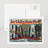Iao Valley State Park, Hawaii Briefkaart (Voorkant / Achterkant)
