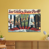 Iao Valley State Park, Hawaii Canvas Afdruk (Insitu (Woonkamer))