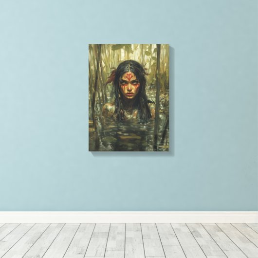 Iara Canvas Afdruk (Insitu (Houten vloer))