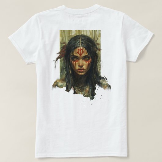Iara Modelo II T-shirt (Design achterkant)