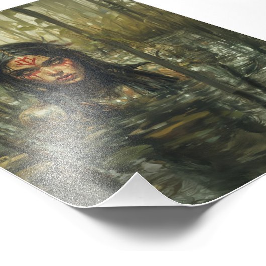 Iara Print Foto Afdruk (Hoek)