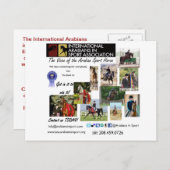 IASA-Briefkaart Uitnodiging Briefkaart (Voorkant / Achterkant)